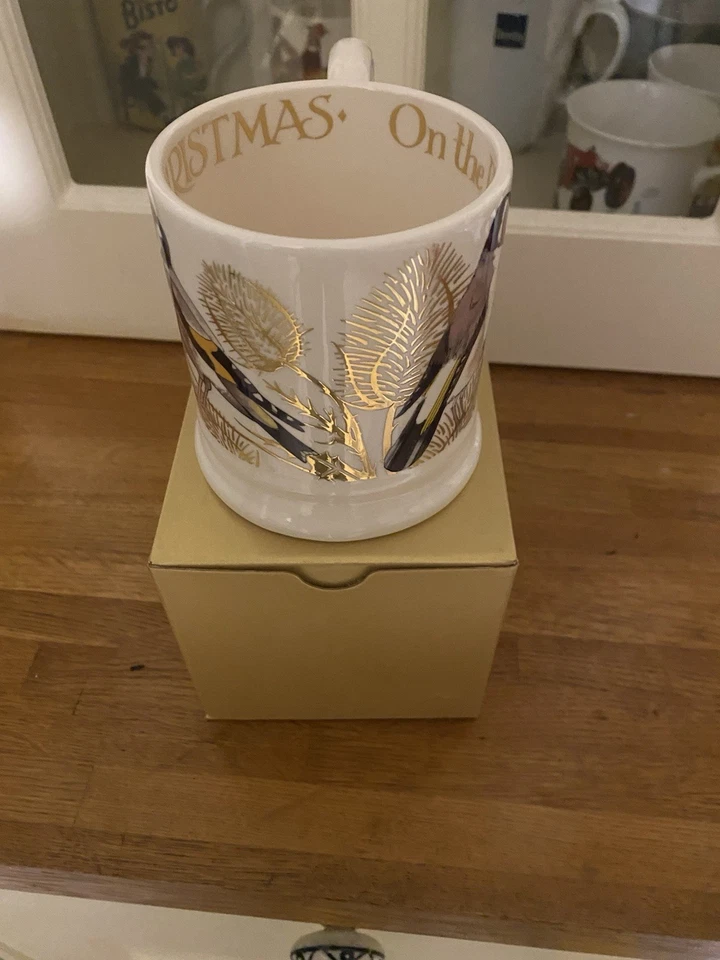 Emma Bridgewater 12 Days Of Christmas Four Calling Birds Mug First New Boxed - Image 3 of 3