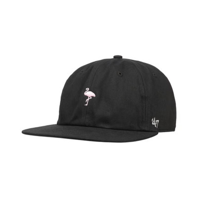 Miami Marlins Erwachsene Kappe 47 Marke MLB Baseball Captain schwarz Icon Mütze - neu