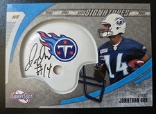 2006 Upper Deck Sweet Spot Jonathan Orr #SSS-OR Auto RC Titans Wisconsin Badgers