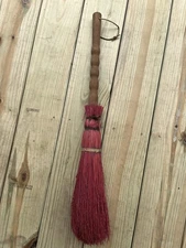 Vintage Hand Crafted Whisk Broom 27”