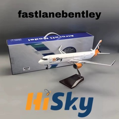 Flugzeugmodell im Maßstab 1:85 - HiSky Airlines Boeing B737-800 ohne LEDs Modell UK