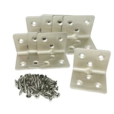 Stainless Steel Shelf Support Corner Brace Angle Bracket Angle Code Right Ang...