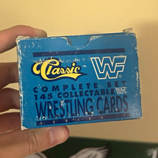 Classic WWF Wrestling Trading Cards Series 1 Complete Set - 145 Cards