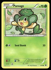 Pansage 6/99 Common Next Destinies Pokemon Moderately Played