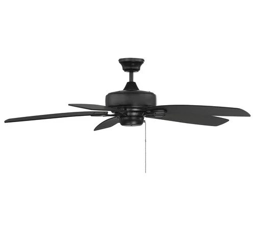 Trade Winds Carter 52" Ceiling Fan in Matte Black - Picture 3 of 4