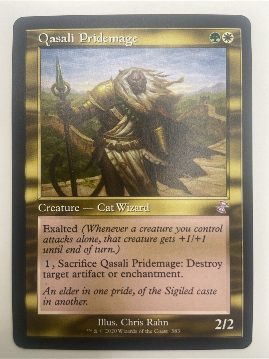 MTG Qasali Pridemage Time Spiral Remastered Timeshifted Rare MTG Qasali Pridemage Time Spiral Remastered Timeshifted Rare