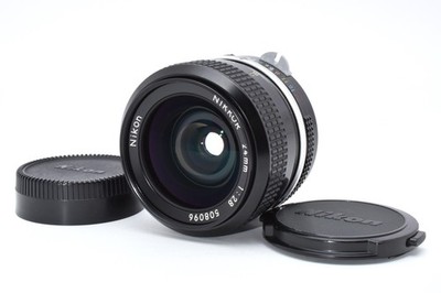 beautiful [Top MINT] Nikon New Nikkor 24mm f/2.8 Non Ai Wide Angle MF Lens JAPAN
