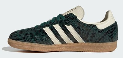 JR8848] WOMENS ADIDAS SAMBA OG 'SNAKESKIN COLLEGIATE GREEN' | eBay