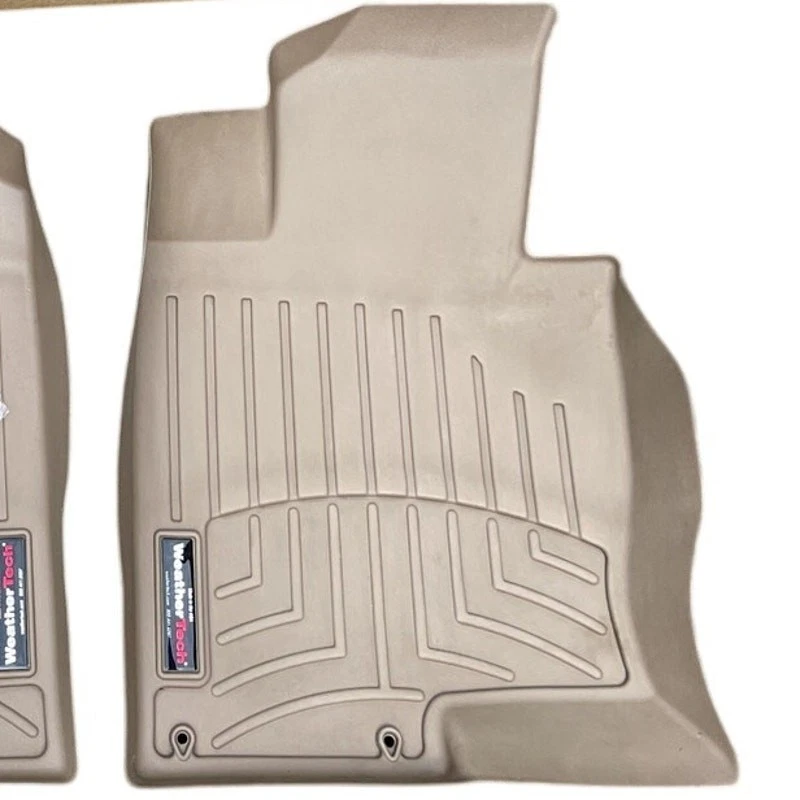 Forro de piso WeatherTech para Hyundai Azera 2012-2017 primera fila bronceado Foto 3 de 4