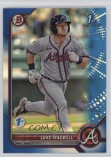 2022 Bowman 1st Edition Blue Foil 82/150 Luke Waddell #BPPF-48 w5p