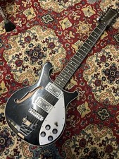 Harley Benton RB-612 Classic Series Halbakustische E-Gitarre 12-saitig Schwarz