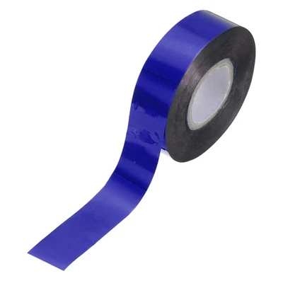Rouleau PET métallisé bleu saphir pour transfert thermique 0.8"x394ft - Photo 1/4