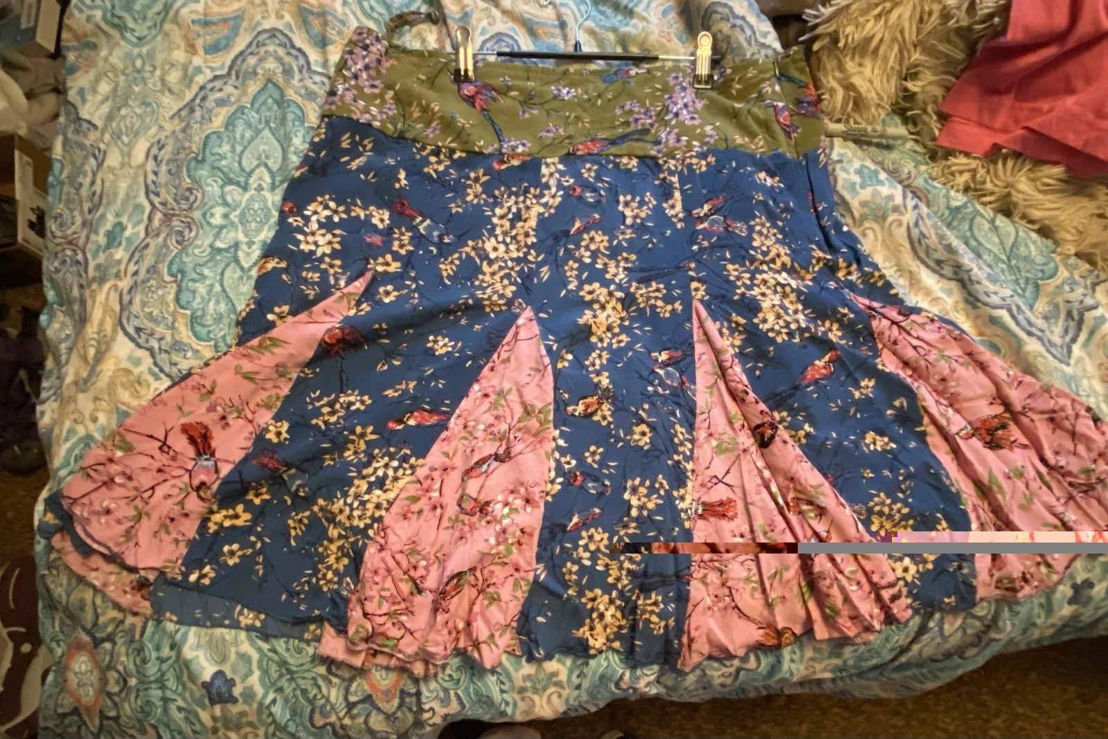 Vintage boho Phool Skirt, XL
Opens in a new window or tab