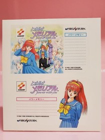 Sega Saturn Tokimeki Memorial forever with you Japanese version 27a