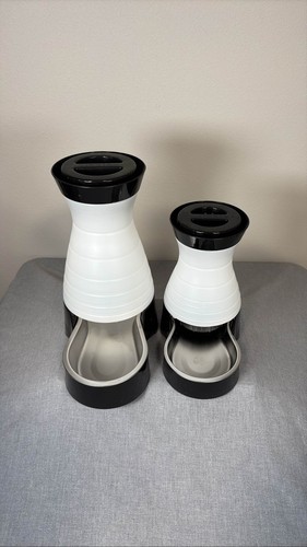 Petsafe Gravity Pet Feeders Stainless Steel Food and Water Cat or Small Dog