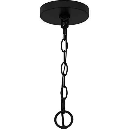 Matte Black  Chandelier from the Shea Collection - Picture 6 of 6