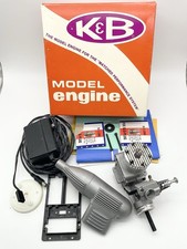 K&B .40 R/C Model Engine Front Rotor With K&B Carb. No. 4011 Made In The USA!!S1