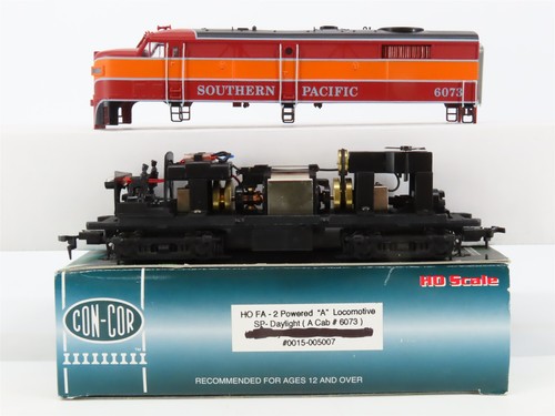 HO Con-Cor Proto 2000 0015-005007 SP "Daylight" FA2 Diesel #6073 - BAD GEARS | Zustand: Used
