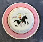 Stangl PONY TRAIL kiddieware dinner plate