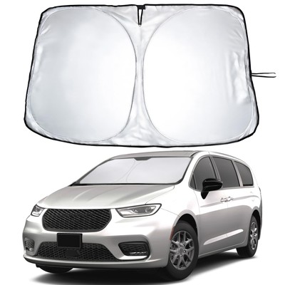 for Chrysler Pacifica2017-2024 2025 EcoNour Windshield Sunshade -240T Polyest...