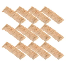 12pcs Fake Thatch Roof: Realistic Thatch Roofing Miniature Artificial Grass