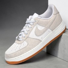 Nike Air Force 1 '07 LV8 Vast Grey White Gum IR0951-001 Men's Sizes NEW
