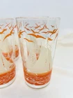 Set of 6 Vintage Anchor Hocking Nautical Sailboat Juice Glasses Rare 1950’s ⛵️