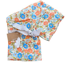 Angel Dear Swaddle Blanket Bright Floral Flowers Nature 47x47 Brand New Baby