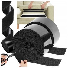 SELBSTKLEBENDE KLETTBANDROLLE MIT KLEBER STARK 50MM STARKER KLETTVERSCHLUSS ZUM