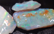 Australian Rough crystal Opal  Coober Pedy small stones 12ct