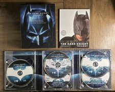 Batman The Dark Knight Trilogy Blu-ray Box Set Christian Bale Heath Ledger PG-13
