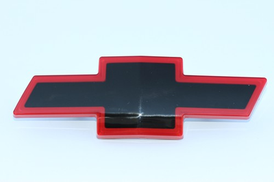 #ad 1994 2004 Chevrolet Truck Red amp; Black Bow Tie Front Sports Style Grille Emblem $50.30