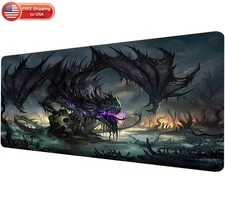 Epic Fantasy Realms Gaming Mouse Pad Large Desk Keyboard Mat Playmat Vary Styles