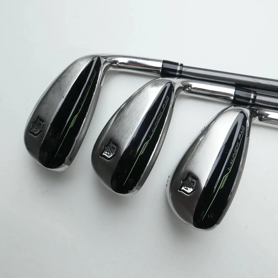 Used Wilson Launch Pad 2022 Iron Set / 5 - PW + GW / Regular Flex - Image 3 of 4