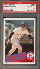 1985 Topps #350 Wade Boggs HOF GEM-MT Boston Red Sox PSA 10 9587