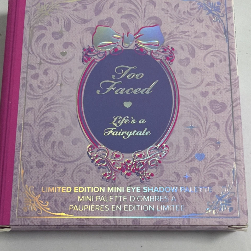 Too faced life is a farytale mini eyeshadow palette new in box Sealed - Image 2 of 4