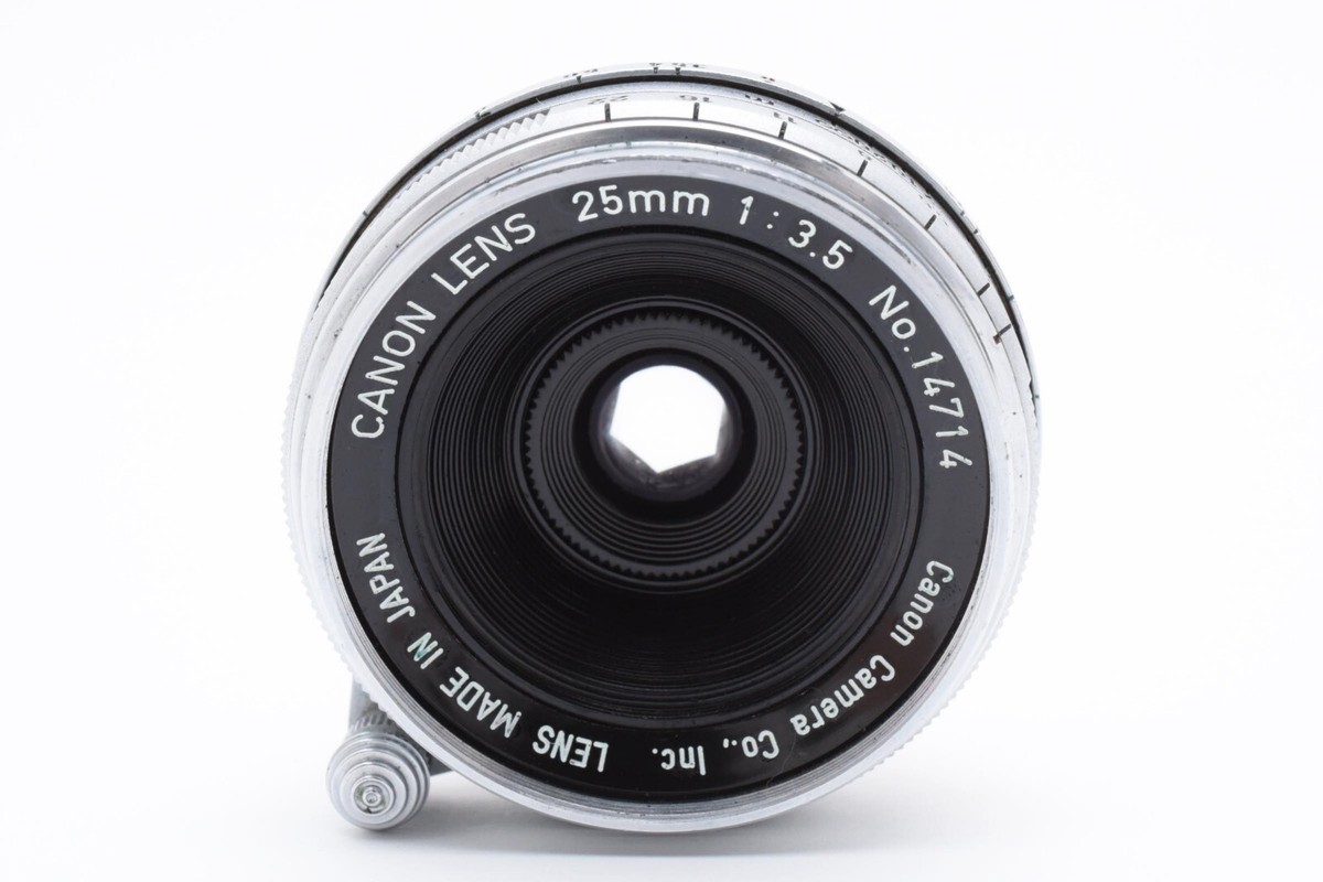 ★極美品・希少★キヤノン Canon L f3.5 25mm #972 MINT】Canon L f3.5 25mm From Japan #972 | eBay