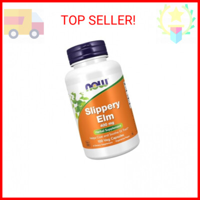 #ad #ad NOW Foods Slippery Elm 400mg 100 Capsules $9.65