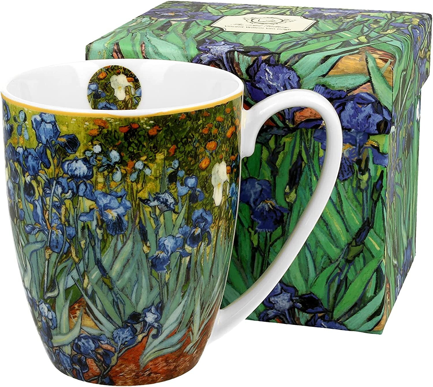 Art Gallery Tazza in porcellana CLASSIC IRISES di VAN GOGH 380 ml