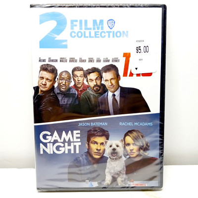 Tag/Game Night (DVD) Double Feature Movie Collection (New Sealed)