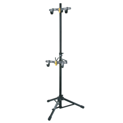 ：)TOPEAK(トピーク) TwoUp TuneUp BikeStand 中古 Topeak TwoUp Bike Stand: 2-bike Black - Indoor Storage & Light
