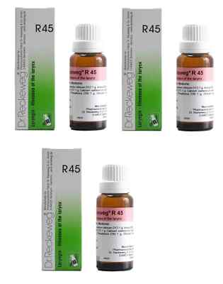 Dr. Reckeweg R45 Drops | Support for Hoarseness & Larynx Health (22ml) PACK OF 3
