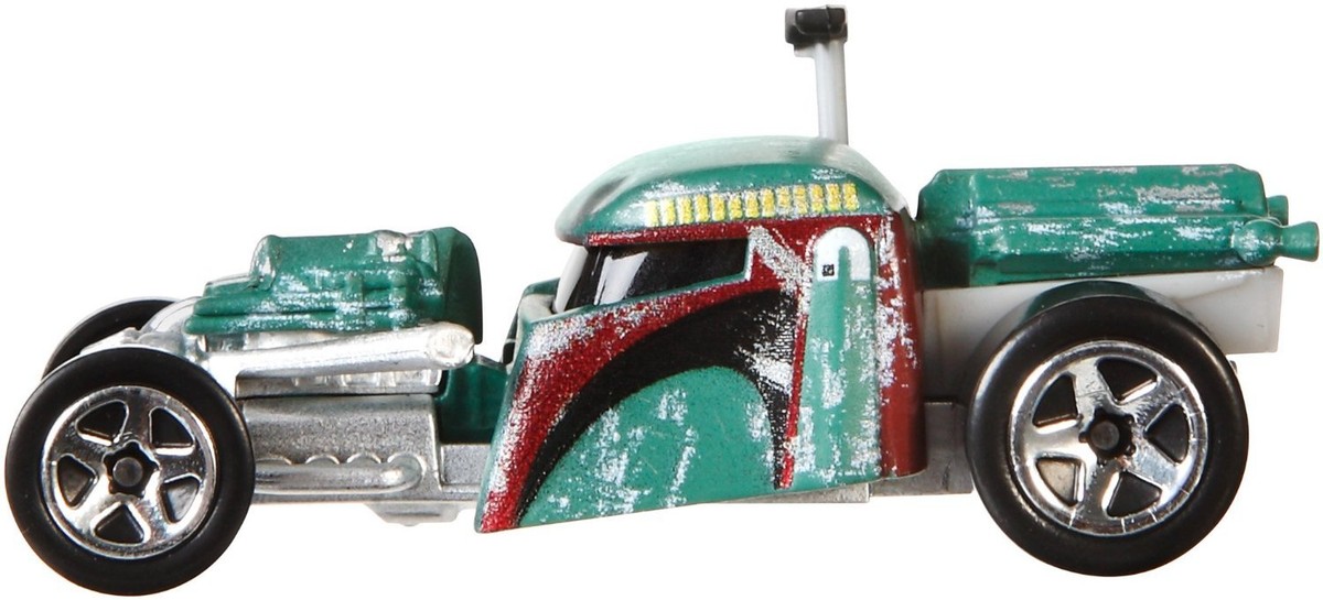 HOT WHEELS STAR WARS CHARACTER CAR 10 - BOBA FETT VEHICLE | eBay