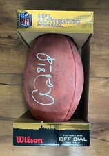 Aaron Hernandez Signed Football New England Patriots Football PT Series