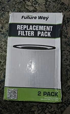 2 Pack Future Way Replacement Filter for Core 350, 300 & 300s  Open Box