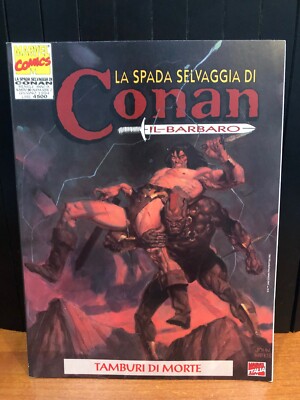 THE WILD SWORD OF CONAN 90 DRUMS OF DEATH MARVEL EDITION ITALY 1994