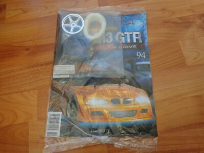 1/10 HACHETTE BUILD THE BMW M3 GTR RC T4SN THUNDER TIGER CAR KIT AUSGABE 94