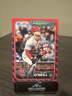 2024 TOPPS SERIES 1 BASEBALL TYLER O'NEILL TEAM COLOR MATCH VARIATION