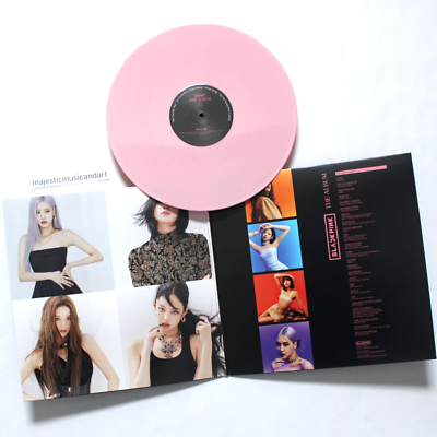 ORIGINAL 2020 COLOR VINYL BLACKPINK ALBUM LP BLACK PINK LISA