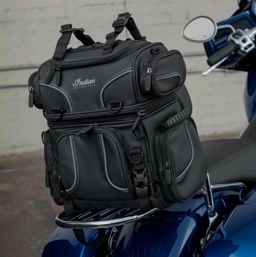 Indian Motorcycles Spirit Lake Day Bag Black 2889406-VBA | eBay